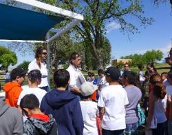 Image of Specialist's teaching kids about water conservation